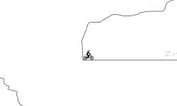 Hold Z + Down