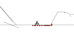 Invisible Line Rider