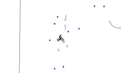 Crisscrossing auto.