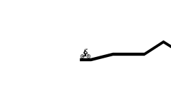 Thick line track preview