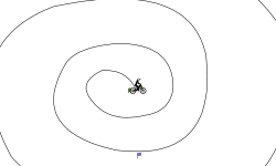 An itty bitty snail
