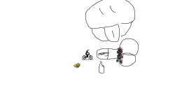THE BOMBS ARE PUBES
