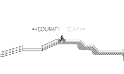 farm and city track