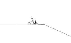 Bumpy downhill hard