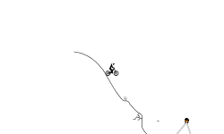 Downhill wheelie