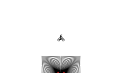 Two and a half red dots