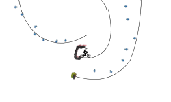 Loop with gravity
