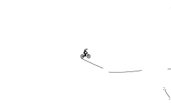 I tried making a wheelie...