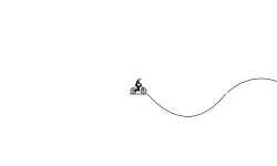 my foist track MTB yeah yeah