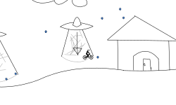 sci-fi snow globe