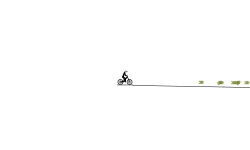 Hard speed jump.