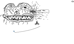 Knife to the Face!