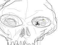 skull of dead