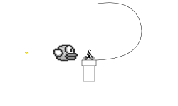 flappy bird pixel art PLZ SUB