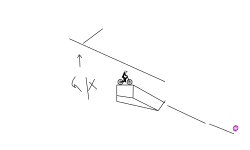 don't move (press up once)