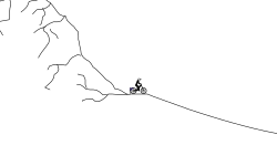 downhill