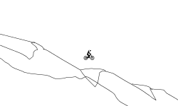 Downhill waterfall challange