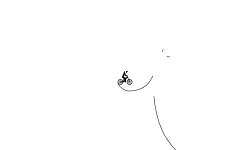 Simple wheely auto
