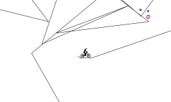 into the pyramid