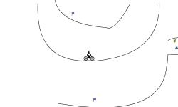 A track, OK?