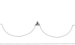 jumps and fall