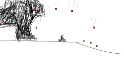 Bomb falling