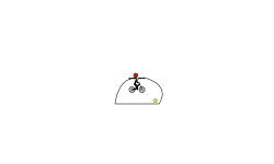 A small track use bmx