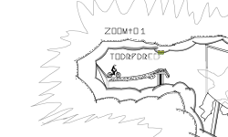 Riding through a track