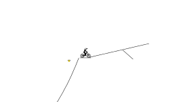 go down