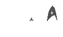 pixel star trek