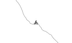 downhill
