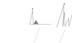Down then up