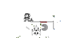 Pixel art hold up