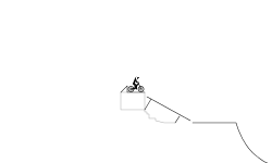 Max made this BMX course