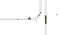 Bmx left Mtb right hold up