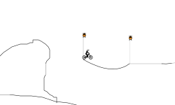 Not entirely a wheelie