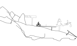 downhill