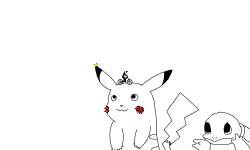 Pikachu & Squirtle