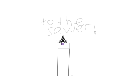 Sewer escape!