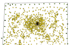 1000 stars in a minute