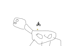 its a turtle