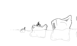 Floating icebergs
