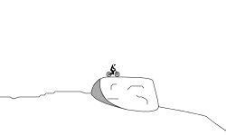 a volcano