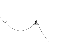 downhill